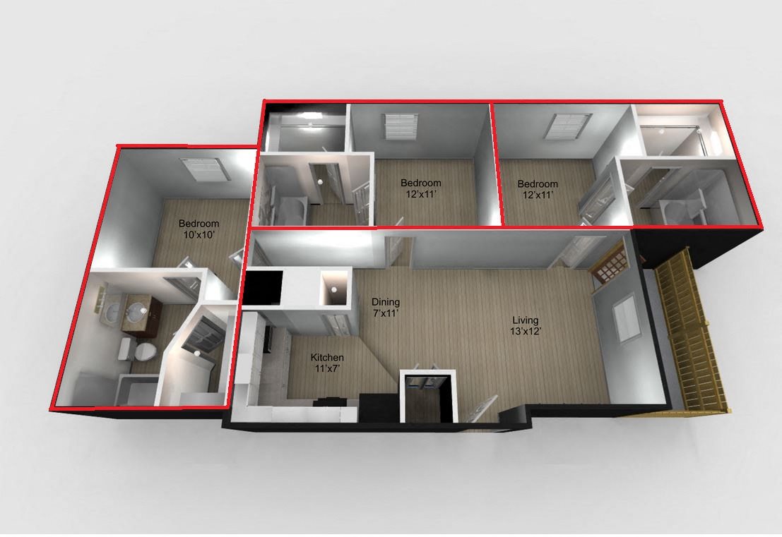 C1 floor plan apartments in austin tx